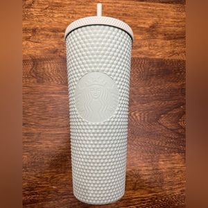 NWT 🔥 Starbucks 2021 Holiday Studded Matte Mint Green Tumbler Venti 24 oz 🔥
